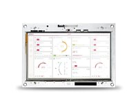 PEAKnx Controlmini 12 KNX Multitouch Panel Rahmenfarbe schwarz