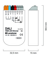 Lunatone 86458514 DALI DT8 RGB PWM 8A CV 12-48 VDC LED...