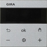 Gira 539326 System 3000 Raumtemperaturregler Display...