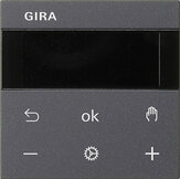 Gira 539328 System 3000 Raumtemperaturregler Display...