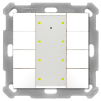 MDT BE-TA55P8.02 KNX Taster Plus 55 8-fach,...