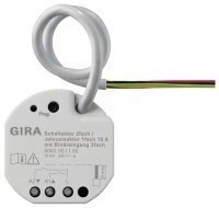 Gira 506200 KNX Schalt-/Jalousieaktor 2f/1f 16 A UP KNX...