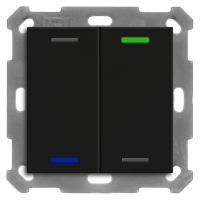 MDT BE-TAL550206.01 KNX Taster Light 55 2-fach, RGBW,...