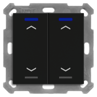 MDT BE-TAL550206.A1 KNX Taster Light 55 2-fach, RGBW,...