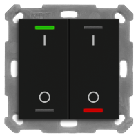 MDT BE-TAL550206.B1 KNX Taster Light 55 2-fach, RGBW,...