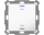 MDT BE-TAL55T1.A1 KNX Taster Light 55 1-fach, RGBW, Temperatursensor, Reinweiß glänzend, Jalousie