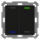 MDT BE-TAL55T206.01 KNX Taster Light 55 2-fach, RGBW, Temperatursensor, Schwarz matt, Neutral