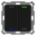 MDT BE-TAL55T206.01 KNX Taster Light 55 2-fach, RGBW, Temperatursensor, Schwarz matt, Neutral