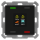 MDT BE-TAS550406.01 KNX Taster Smart 55 4-fach mit Farbdisplay, Schwarz matt