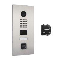 DoorBird IP Video Türsprechanlagen D2101V Edelstahl V4A mit ekey sLine Fingerprint Set 204501