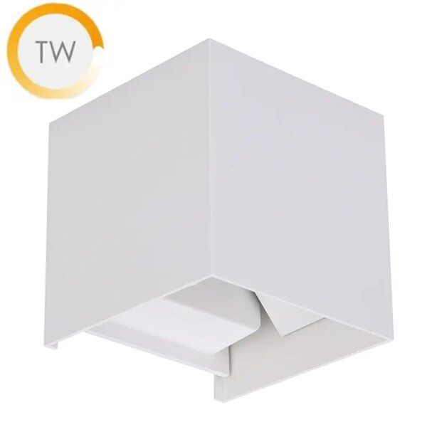 LEDlumi WLTWWS LED Up Down Wandleuchte weiß 24V 12W Tunable White IP65 2000-6000 Kelvin