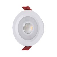 LEDlumi DE12CTWWS LED Einbaustrahler 86mm weiß 24V 12W RGBCCT 2000-6000 Kelvin