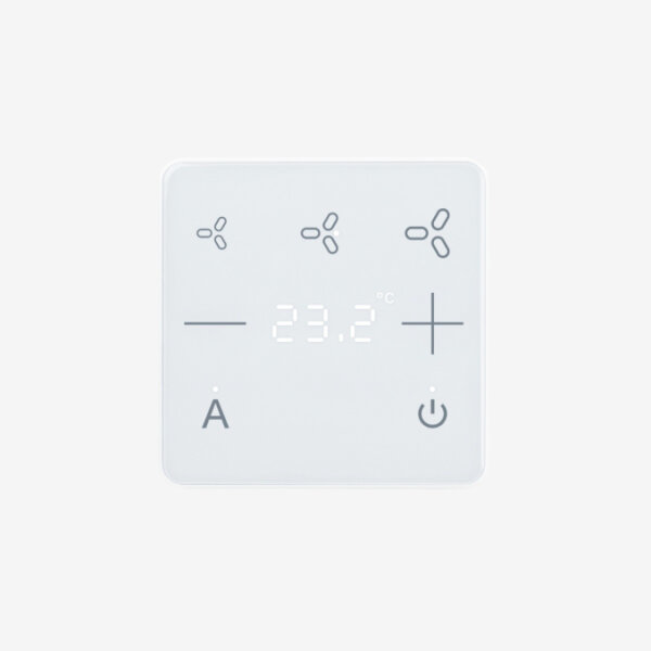 Elsner 71320 KNX eTR 102 FC Raumtemperatur-Regler für Fan-Coil Klimatisierung signalweiß RAL 9003