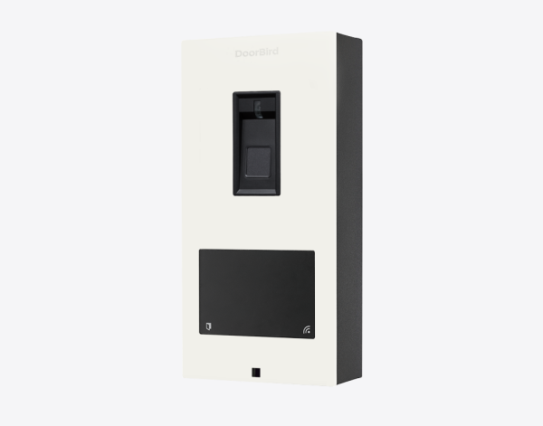 Doorbird IP Zutrittskontrollsystem A1122 Aufputz Fingerprint 50 RAL 9016 weiß