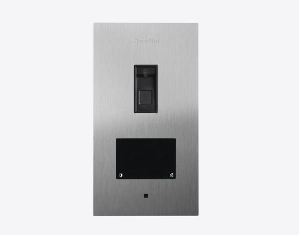 Doorbird IP Zutrittskontrollsystem A1122 Unterputz Fingerprint 50 Edelstahl V2A