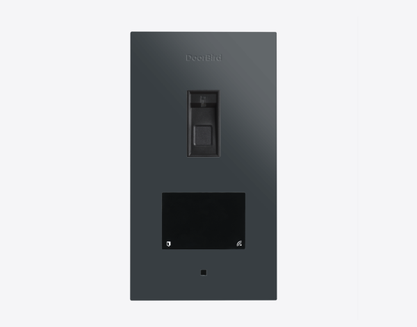 Doorbird IP Zutrittskontrollsystem A1122 Unterputz Fingerprint 50 RAL 7016 anthrazit