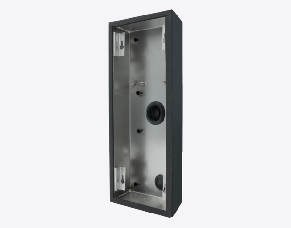 DoorBird Aufputz Montagerückgehäuse D2102V/D2103V/D2101FV Fingerprint 50/D2101FV EKEY/D2101TFV  RAL 7016