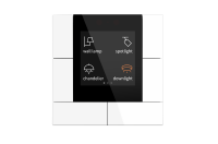 GVS KNX Multifunktions-Tastsensor mit Display ADVANCE+...