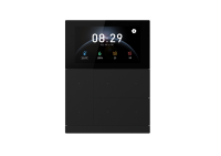 GVS KNX WALTZ Touch+ Pad Aluminium Schwarz -...