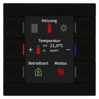 MDT BE-TAS86T06.02 KNX Taster Smart 86 mit Farbdisplay...