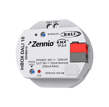 Zennio ZDI-IBD16 KNX Dali inBox16 UP Interface