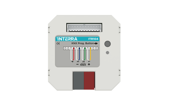 Interra 4 Channel KNX Binary Input / Push Button Interface ITR104-0010