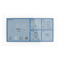 MDT BE-GTS06TW.01S KNX Glas Touch Smart 6 Zoll, KNX...