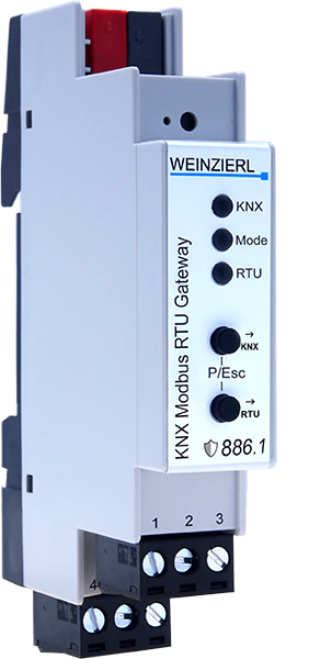 Weinzierl KNX Modbus RTU Gateway 886.1 Secure