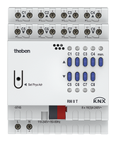 Theben RM 8 T KNX Kombiaktor 8/4-fach, 16 A 140 µF,...