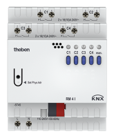 Theben RM 4 I KNX Schaltaktor 4-fach, 16 A C-Last 200...