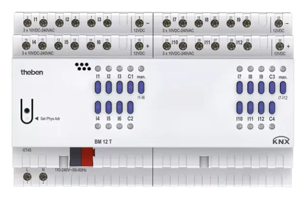 Theben BM 12 T KNX Binäreingang 12-fach, KNX TP