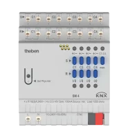 Theben SM 4 KNX Schalt-/Dimmaktor 4-fach, KNX TP, 0-10 V...