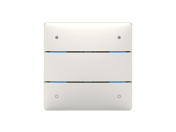 Theben iON 104 KNX Tastsensor 4 Tasten, 4 LEDs, integrierter Temperatursensor, weiß