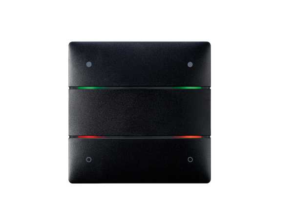 Theben iON 104 KNX BK Tastsensor 4 Tasten, 4 LEDs, integrierter Temperatursensor, schwarz