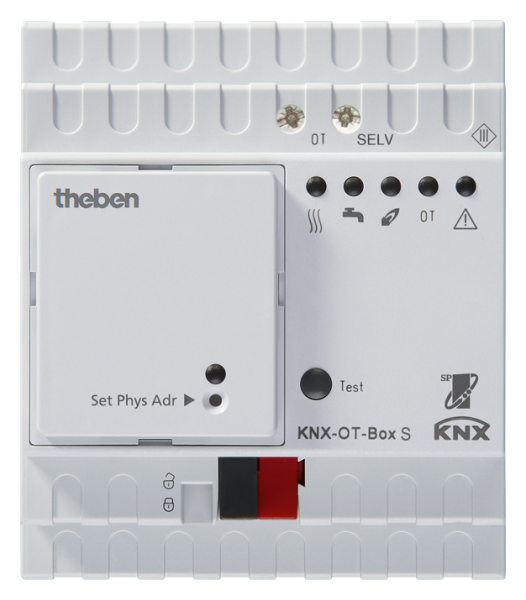 Theben KNX-OT-Box S Schnittstelle KNX-OpenTherm Schnittstelle, Heizungsregelung mit OT-Wärmeerzeuger