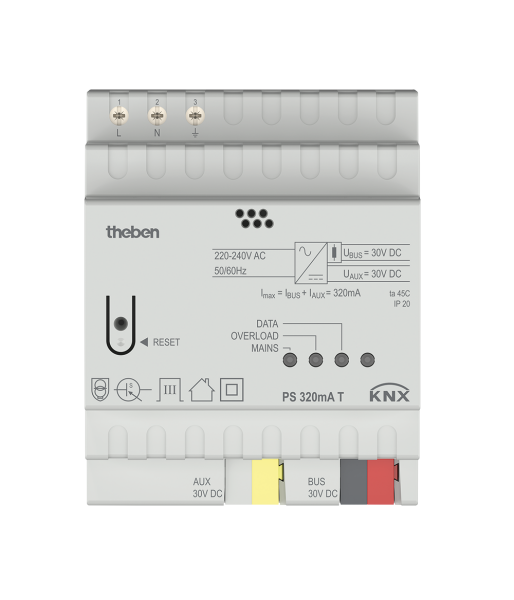 Theben PS 320 mA T KNX Spannungsversorgung mit 30 V DC Hilfsspannung