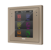 Zennio ZVIZ28C Z28. Kapazitives Touchpanel 2.8"...