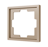Zennio ZS70FR1C ZS70. Rahmen - 1 Modul - Champagne