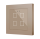 Zennio ZVIF55X4V2C Flat 55 X4 v2. Kapazitiver Taster 55x55 - 4 Tasten - Champagne (Rahmen nicht enthalten)