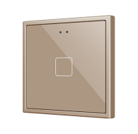 Zennio ZVIF70X1C Flat 70 X1. Kapazitiver Taster 70x70 - 1...