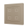 Zennio ZVIT55X4C Tecla 55 X4. Kapazitiver Taster 55x55 - 4 Tasten - Champagne (Rahmen nicht enthalten)