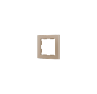 Zennio 980000104 ZS55. Rahmen - 1 Modul - Champagne
