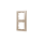 Zennio 980000204 ZS55. Rahmen - 2 Module - Champagne