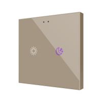 Zennio Flat RGB 2 Kapazitiver Taster - 2 Tasten - Custom...