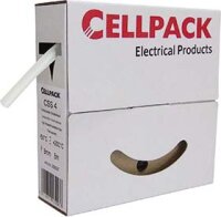 Cellpack Silikonschlauch in Abrollboxen SB CSS 4mm trans 15m