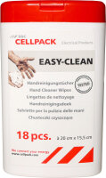 Cellpack Handreinigungstuch 18 St. Schmutzentfern EASY-CLEAN