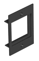 OBO BETT. Abdeckplatte 1f Modul 45 f. T4B T4B P6 9011