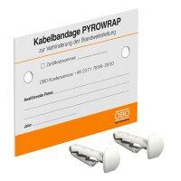 OBO BETT. Kennzeichnungsschild f.Kabelbandage KS-FSB DE