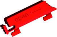 Bachmann Verriegelungslasche rot für IEC C13 940.103...