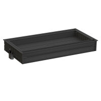 Bachmann Einbaurahmen Alu, schwarz elox. 935.000